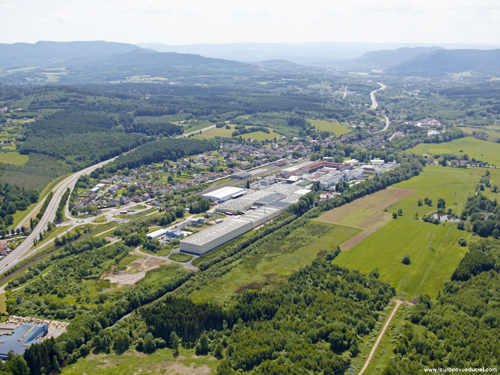 Usine des Papeteries Clairefontaine à Etival