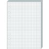 Recharges organiseur Quadrillées