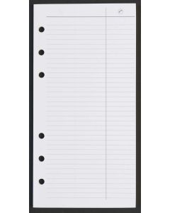 Recharges organiseur Lignées Tranche dorée