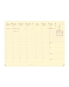 Recharges agenda Semainier