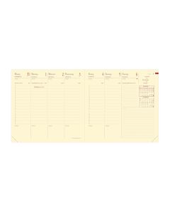 Recharges agenda Semainier