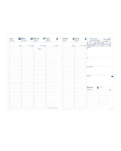 Recharges agenda Semainier