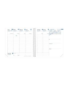Recharges agenda Semainier