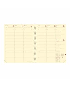 Recharges agenda Semainier