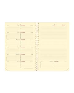 Recharges agenda Semainier