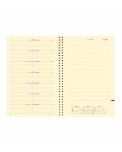 Recharges agenda Semainier