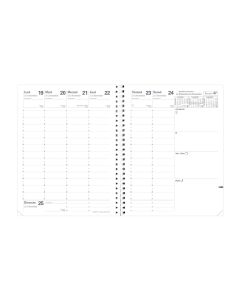 Recharges agenda Semainier