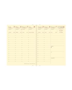 Recharges agenda Semainier