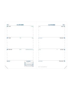 Recharges agenda Semainier