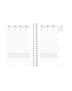 Recharges agenda Semainier