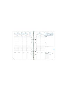 Recharges organiseur Semainier