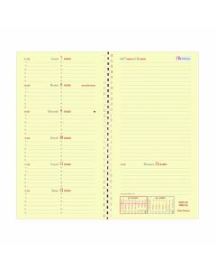 Recharges agenda Semainier