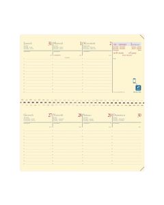 Recharges agenda Semainier
