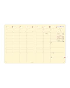 Recharges agenda Semainier