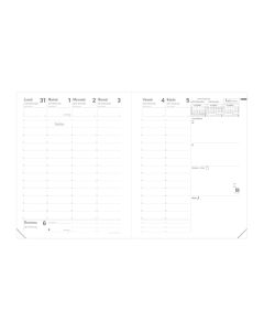 Recharges agenda Semainier