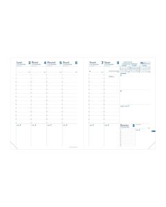 Recharges agenda Semainier