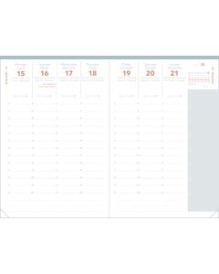 Recharges agenda Semainier