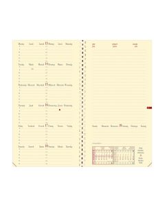 Recharges agenda Semainier