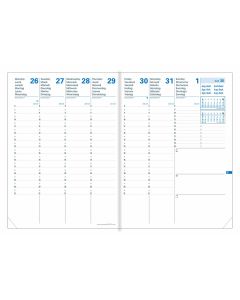 Recharges agenda Semainier