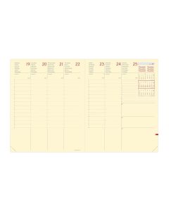 Recharges agenda Semainier