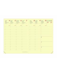 Recharges agenda Semainier